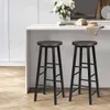 WOLTU Barhocker 2er Set Bistrohocker, Gestell aus stabilem Produktbild-Vorschau 2