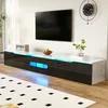 Merax TV-Schrank mit 16-farbiger LED-Beleuchtung, Lowboard Produktbild-Vorschau 3