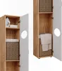 Vanity unit  Vicco Irma Biely vysoký lesk/dub Goldkraft Náhľad obrázku produktu 7