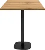Stehtisch 70 x 70 cm - Rundes Eichenrüstungsmodell Produktbild-Vorschau 1