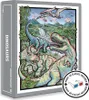 CLOUDBERRIES Puzzle Dinozaur 3D z okularami 500 elementów Podgląd zdjęcia produktu 3