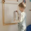 Tableau mural à dessin enfant en bois 70 x 53 cm - Avec Voir les images du produit 9