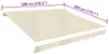 Vidaxl LaFeldoek 6x3 m Leinwand Crème Anteprima dell’immagine prodotto 4