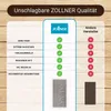 Saunatuch 80x200 cm saugstark 100% Baumwolle grau Produktbild-Vorschau 6