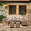 di volio Polyrattan Sitzgruppe LIVORNO - Lounge Produktbild-Vorschau 18