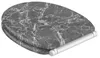 Sedile WC SANILO® con meccanismo Soft-Close Grigio marmo Anteprima dell’immagine prodotto 5