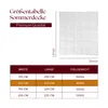 maxiga Sommer Daunendecke 200x200cm Premium 80% Gänsedaune Produktbild-Vorschau 8
