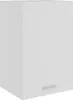 A white hanging cabinet with a silver handle. Anteprima dell’immagine prodotto