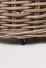 VIVANNO Kaminholzkorb Rattan ARRIBA Rund, Natur geflochten Produktbild-Vorschau 5