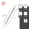 PROTEKTOR Justierstab 6024 - 100x für Noniushänger 500mm Produktbild-Vorschau 2