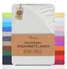 Mikrofaser Spannbettlaken Spannbetttuch in vielen Größen Produktbild-Vorschau 2
