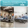 Sekey campingbed, geschikt tot 250 kg, opvouwbaar veldbed Productafbeelding-voorbeeld 8