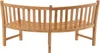 Lesli Living Teak Gartenbank Round Produktbild-Vorschau 12