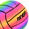 ENERO Piłka do siatkówki z winylu Rainbow 21 cm 200 g Piłka Podgląd zdjęcia produktu 4