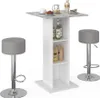 Stojací barový stůl se židlemi Vicco Rodeo Beton 70 x 70 cm Náhled obrázku produktu 7