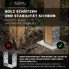 Aqbau® U-Pfostenträger zum Aufschrauben | U-Form | Produktbild-Vorschau 4