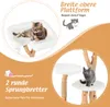 GOPLUS Kratzbaum aus Holz, 4-stöckiger Katzenbaum mit 2 Produktbild-Vorschau 3