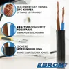 EBROM - 100 Meter Kunststoff Schlauchleitung rund LED Kabel Produktbild-Vorschau 2