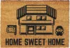 Home Sweet Home inspiré de Pokemon 80cm x 50cm paillasson Voir les images du produit 1