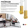 Sat Kabel Digital TV Koax 135dB F-Stecker Antennenkabel Produktbild-Vorschau 3