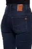Queen Kerosin Motogear Dark Blue Damen Motorrad Jeans, Produktbild-Vorschau 3