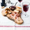 Brotzeitbrett aus Olivenholz im Naturschnitt 30 cm Produktbild-Vorschau 3