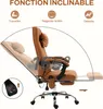 Vinsetto Fauteuil de massage de bureau, chaise d'ordinateur Voir les images du produit 6