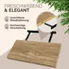 Casaria Schweberegal 3x 110 cm, Eiche, 15 kg, verdeckte Produktbild-Vorschau 4