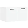 Wandschrank Weiß 60x36,5x35 cm Holzwerkstoff Produktbild-Vorschau 1
