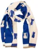BRUBAKER Cashmirillo Damen Schal mit Katzen Muster - 70 x Produktbild-Vorschau 4
