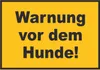 Warnung vor dem Hunde Schild A5 (148x210mm) Produktbild-Vorschau 1