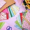 70 pièces de tissu de coton Quilt 25x25cm Imprimé, Tissu Voir les images du produit 6