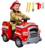 Camion de pompiers AIYAPLAY, vitesse max. 3 km/h, sirène, Voir les images du produit 1