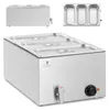 Elektrischer Bainheater mit Wasserhahn 3 x GN 1/3 600 W Produktbild-Vorschau 1
