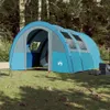 vidaXL Tunnelzelt 4 Personen Blau Wasserdicht Produktbild-Vorschau 3