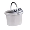 TOPFANN Putzeimer mit Auswringer 15 L – Wischeimer für Produktbild-Vorschau 1