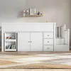 Flieks Lit superposé 90x200cm avec bureau extensible, lit Voir les images du produit 3