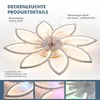 97W Blütenform LED Deckenleuchte mit RGB Backlight, Leise Produktbild-Vorschau 9