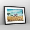 Gerahmtes Poster - Schwarzer Rahmen - Surreal Elefant Produktbild-Vorschau 8