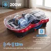 Extralink Plateforme Vibrante 200 W Fitness, 99 Vitesses, 5 Voir les images du produit 4