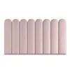 A row of pink upholstered wall panels. Anteprima dell’immagine prodotto