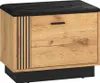 Flur Schuhbank, 60cm, in Gold Craft Eiche VINICA-131 Produktbild-Vorschau 1