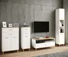 Landos Badschrank weiß, Eiche Nachbildung. Produktbild-Vorschau 2