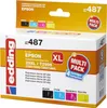 The image shows the retail packaging of an edding multipack of ink cartridges for Epson printers. Anteprima dell’immagine prodotto