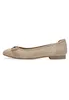 Tamaris Damen Klassische Ballerina 1-22112-42 Grau Produktbild-Vorschau 2