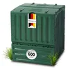 GARANTIA ECO-KING compostbak 600 L groen Productafbeelding-voorbeeld 1