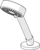 Hansa 04099140 Handbrausegarnitur HANSABASICJET 0409 Produktbild-Vorschau 4