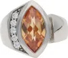 JuwelmaLux Ring 925 Sterling Silber mit Zirkonia Produktbild-Vorschau 1