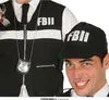 Guirca: Fascia e berretto da agente dell'FBI, taglia unica Anteprima dell’immagine prodotto 2