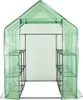Vidaxl Walk -in Gewächshaus mit 12 Regalen 143x214x196 cm Anteprima dell’immagine prodotto 5